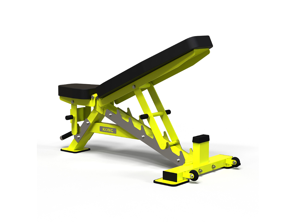 Banco Regulable Amarillo Flúor | KONG 2