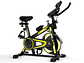 BICICLETA SPINNING ATLETIS 1635850 CAPACIDAD 120 KG K300 6 KG AMARILLO - Miniatura 1