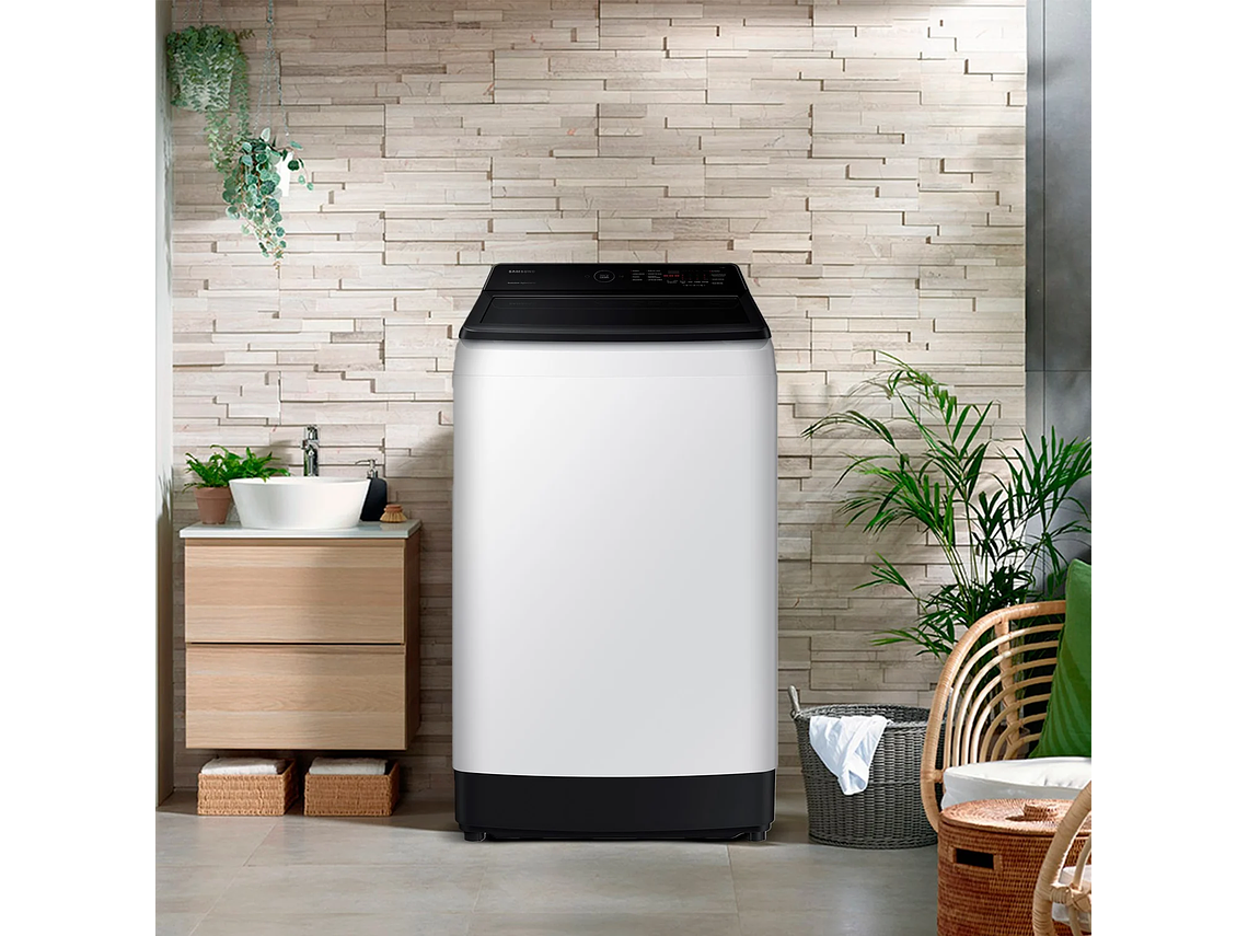 LAVADORA DE CARGA SUPERIOR 17KG CON ECO BUBBLE BLANCA 12