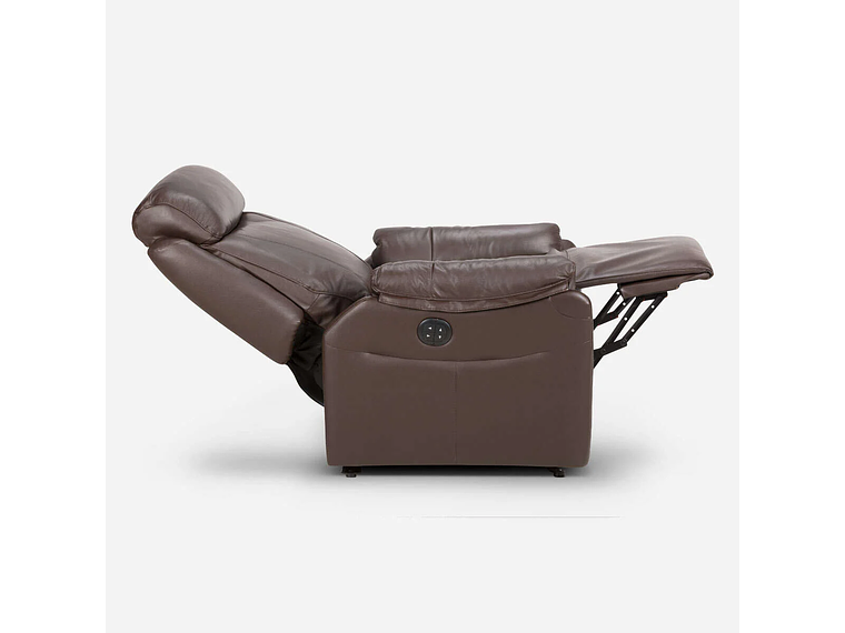 BERGERE ROSEN KLIMT CUERO CAFÉ ELÉCTRICO CON ALZADOR 6