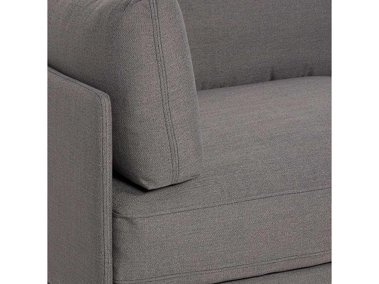 SOFÁ ROSEN 3 CUERPOS / TABLERO TERCIADO GRIS THAMOVA TELA OSCURO 6