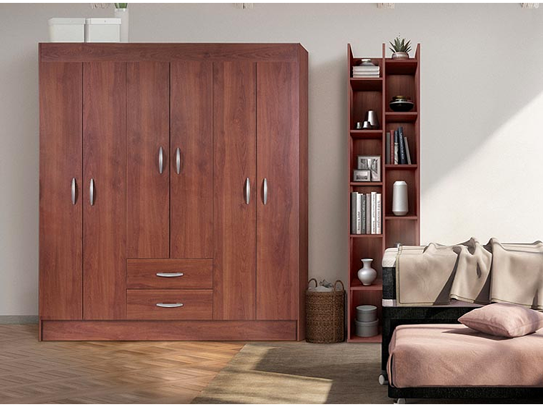 SET CIC CLOSET TRANCURA + LIBRERO SUCRE 5