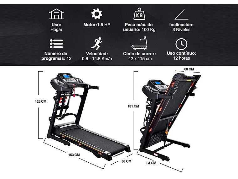 TROTADORA ELÉCTRICA A100 PLUS CON MP3 Y USB 3