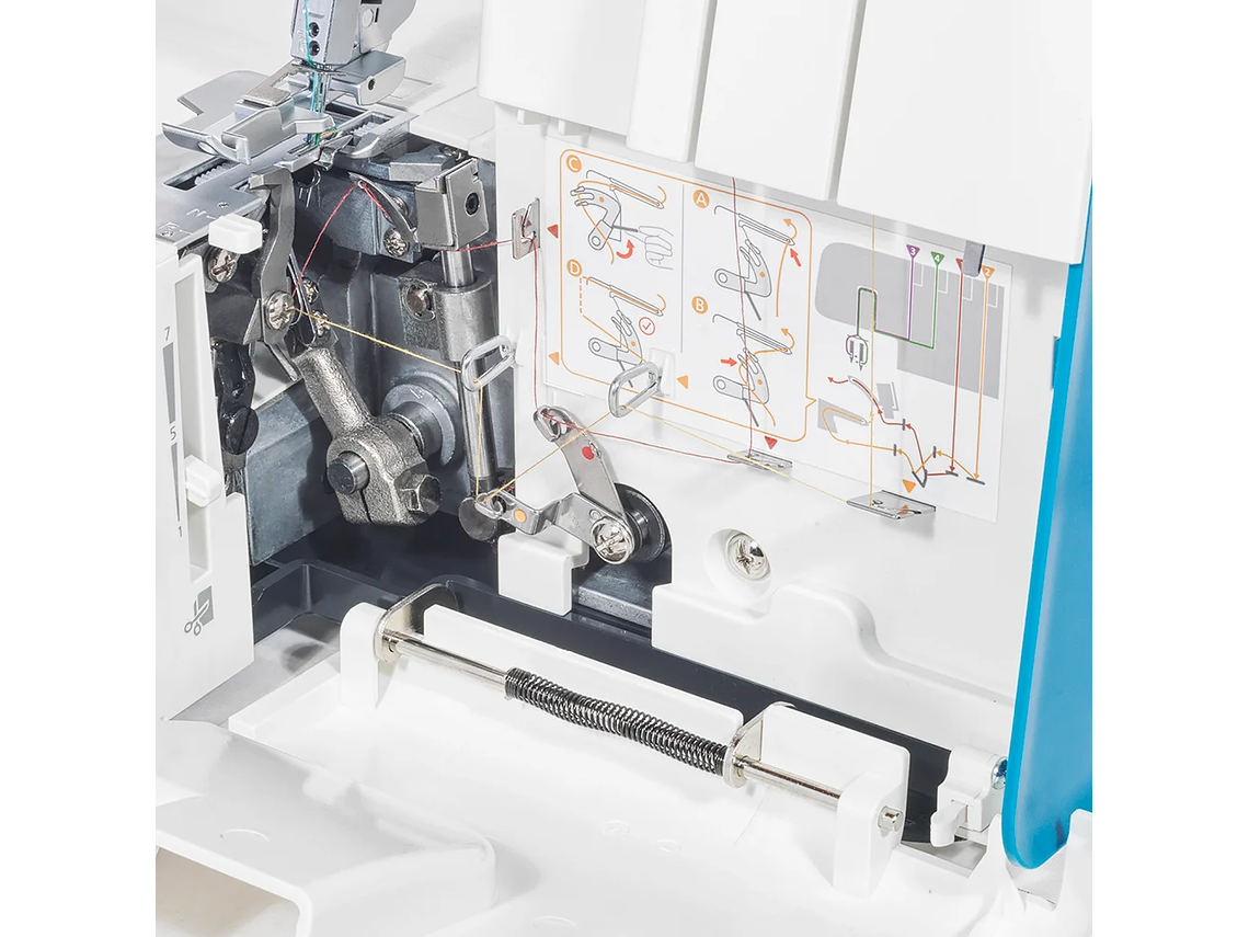 MAQUINA OVERLOCK MERRITT ME MAXIMA 8