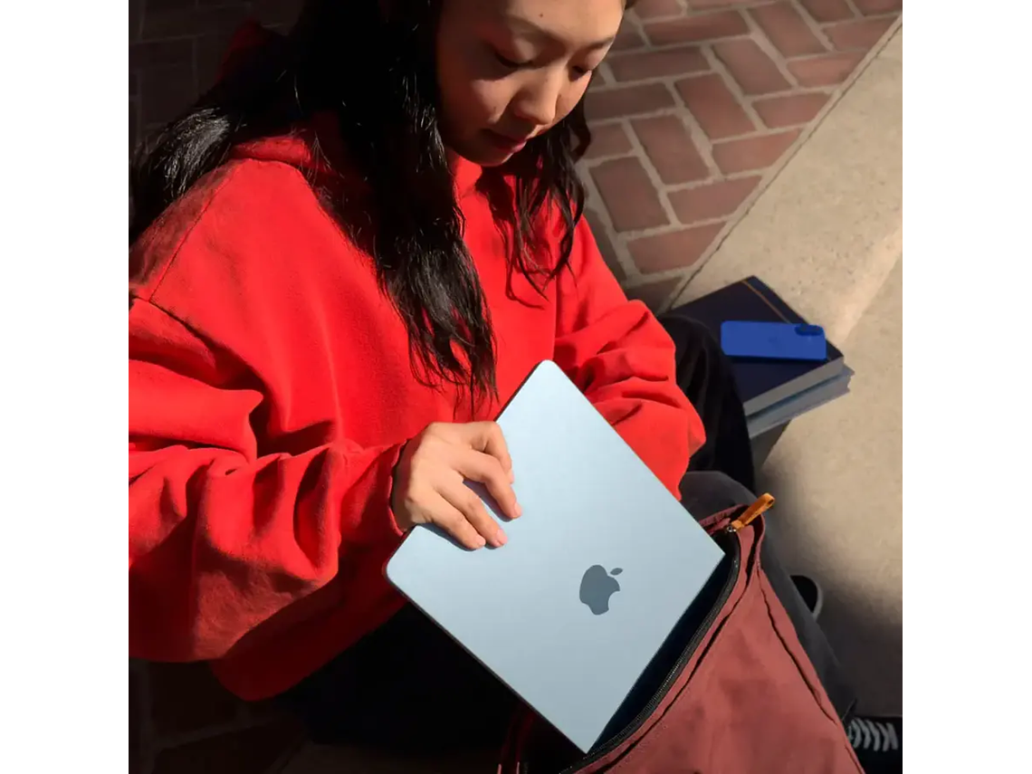 APPLE MACBOOK AIR 13,6' M4 CHIP 16GB 256GB SSD AZUL 9