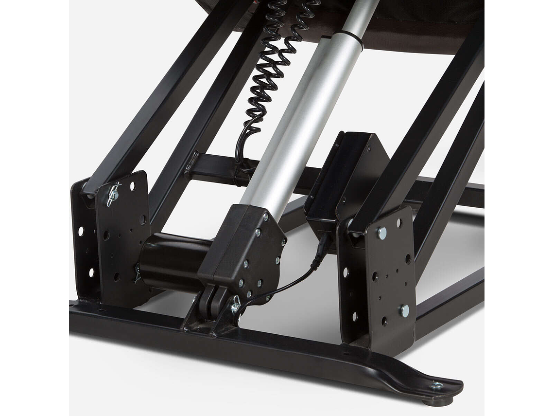 BERGERE ROSEN KLIMT CUERO CAFÉ ELÉCTRICO CON ALZADOR 8