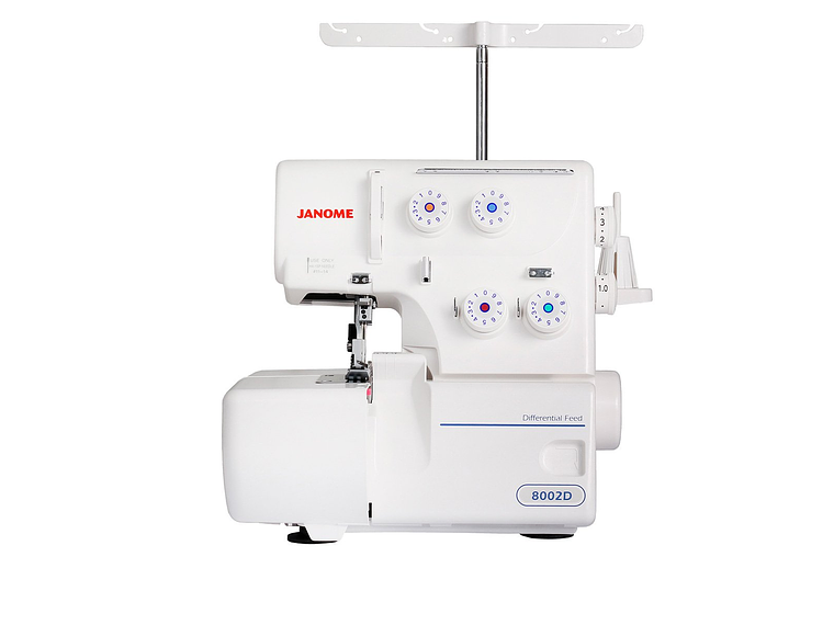 MÁQUINA DE COSER JANOME 1000A + OVERLOCK 8002D 2