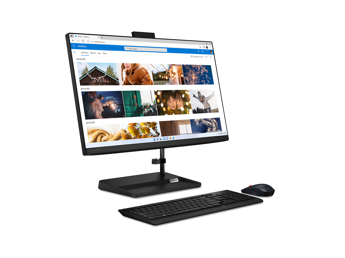 AIO IDEACENTRE 7MA GEN INTEL CORE I5 8GB RAM 512GB SSD 24'' TECLADO + MOUSE 9