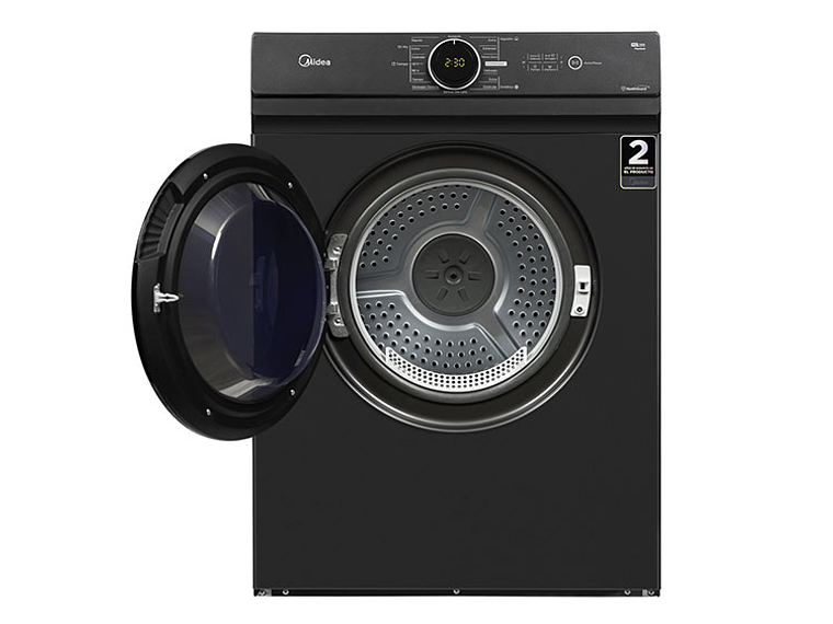 SECADORA DE ROPA POR VENTILACIÓN MIDEA MD100A100 10KG TITANIO 4