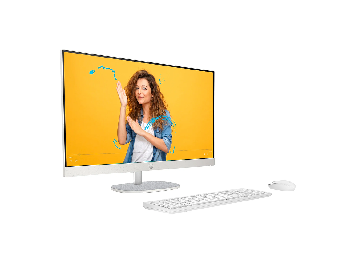 ALL IN ONE HP 27-CR0011LA AMD RYZEN 7 16GB RAM 512GB SSD 1