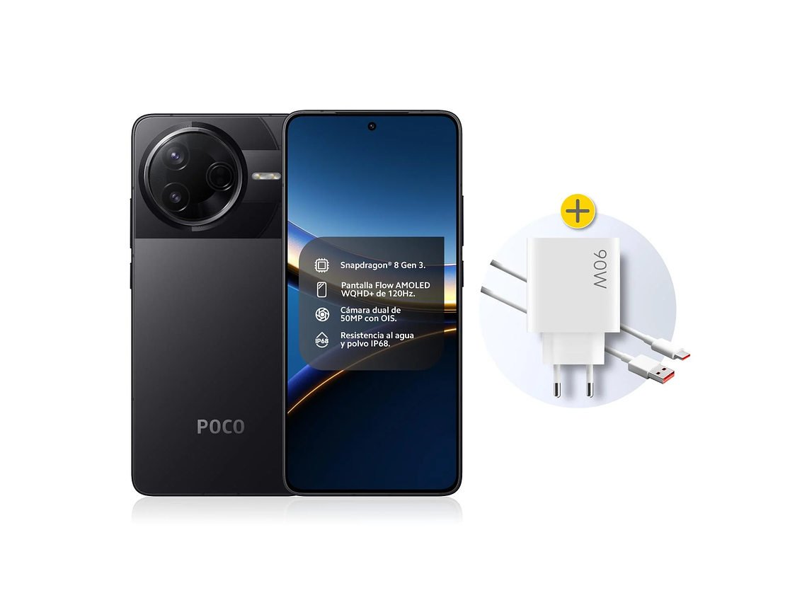 CELULAR POCO F7 PRO BLACK 512GB ROM 12 GB RAM 8