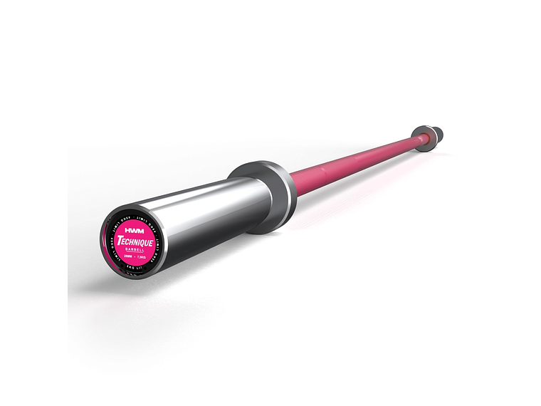 Barra Olímpica 7,5kg Pink Technique Series | HWM 3