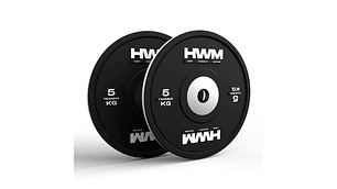 Par Bumper Plates Color Stripe 5kg | HWM®