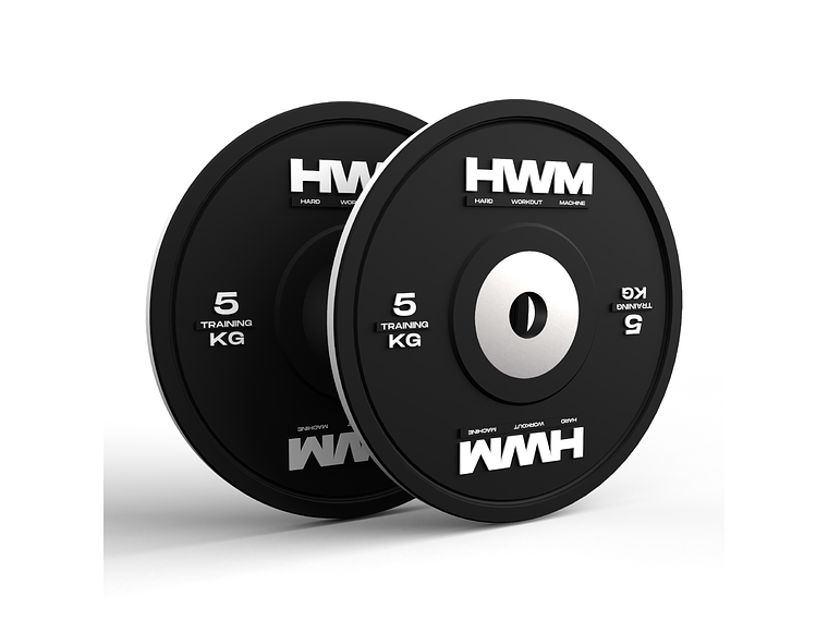 Par Bumper Plates Color Stripe 5kg | HWM® 1