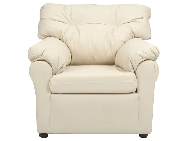 LIVING MUEBLES AMÉRICA 311 CUERO BEIGE 4