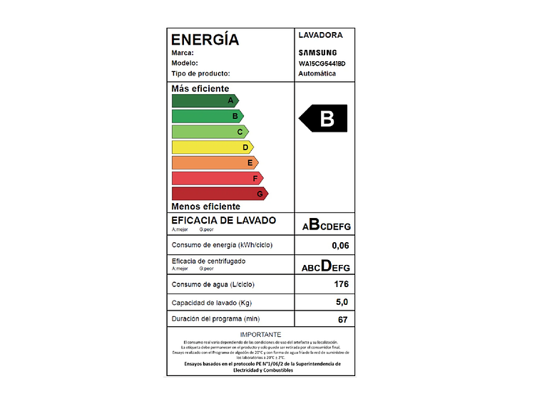 LAVADORA DE CARGA SUPERIOR 15KG CON ECO BUBBLE™ GRIS 6
