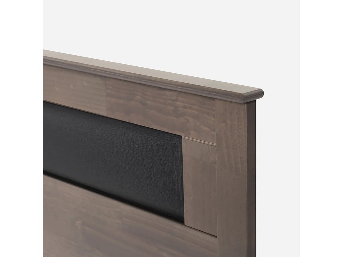 JUEGO DE DORMITORIO ROSEN CAMA EUROPEA NEW STYLE 6 BN 2 PLAZAS + SET FERRARA GRIS 2