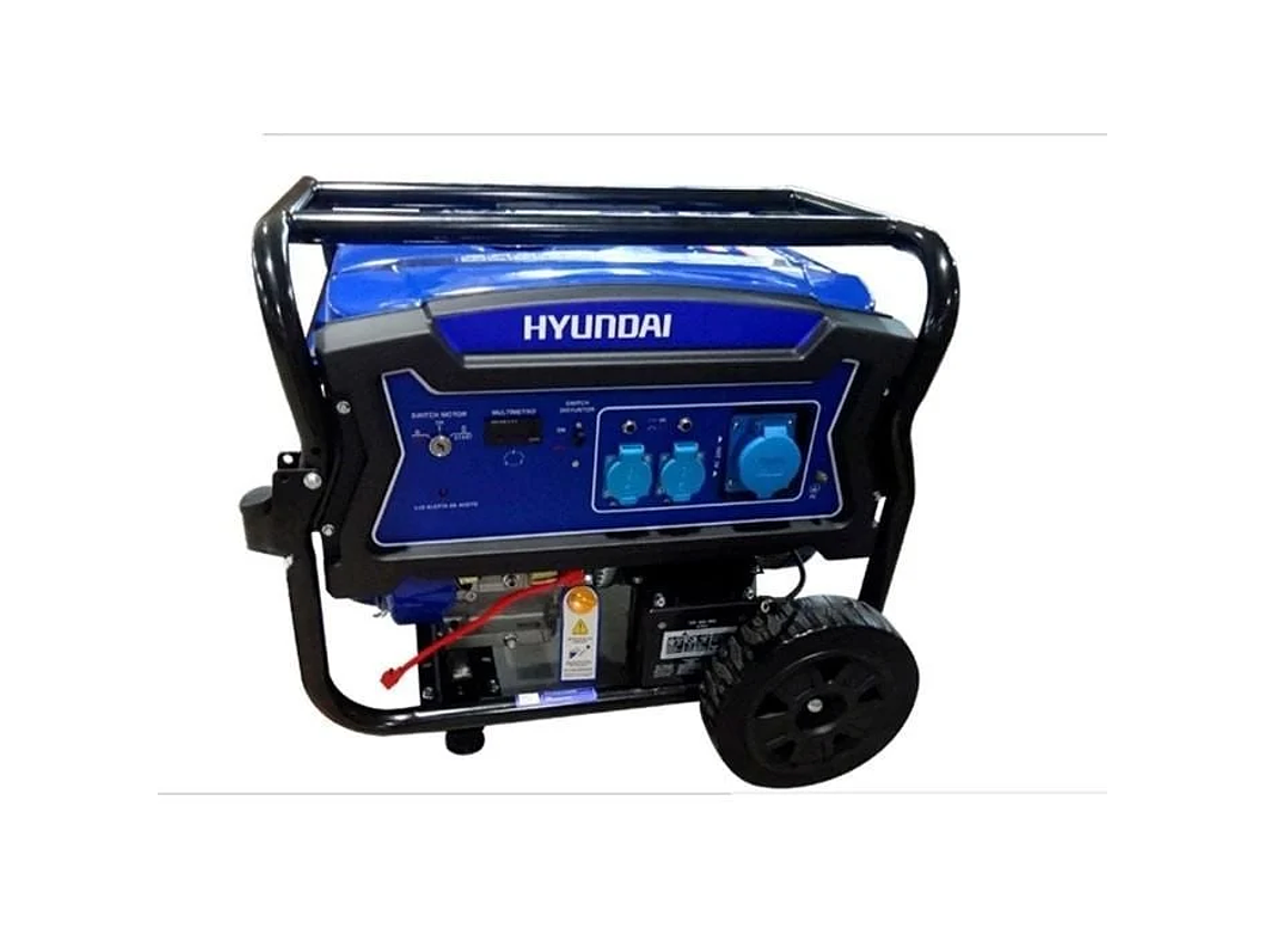 GENERADOR HYUNDAI GASOLINA 6/6.5KW P/ELECTRICA ABIERTO 1
