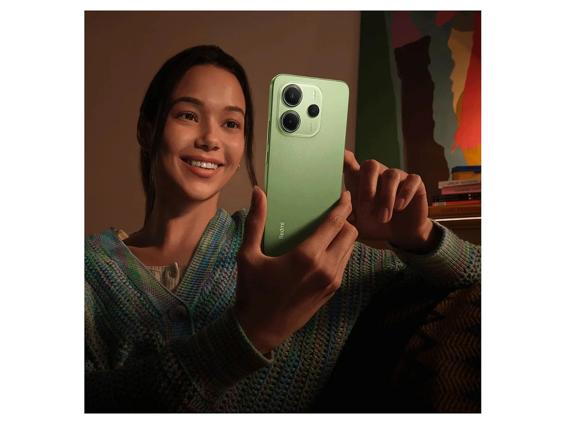 XIAOMI REDMI NOTE 14 4G 6GB + 128GB VERDE LIMA 7