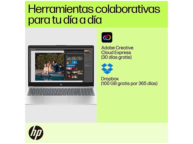 NOTEBOOK HP 15-FD0048LA INTEL CORE I5 8 GB RAM 512 GB SSD 15.6