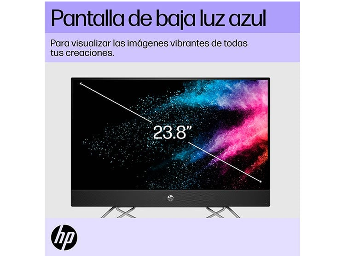 ALL IN ONE HP 24-CB1027LA INTEL CORE I5 8GB RAM 512GB SSD 23.8