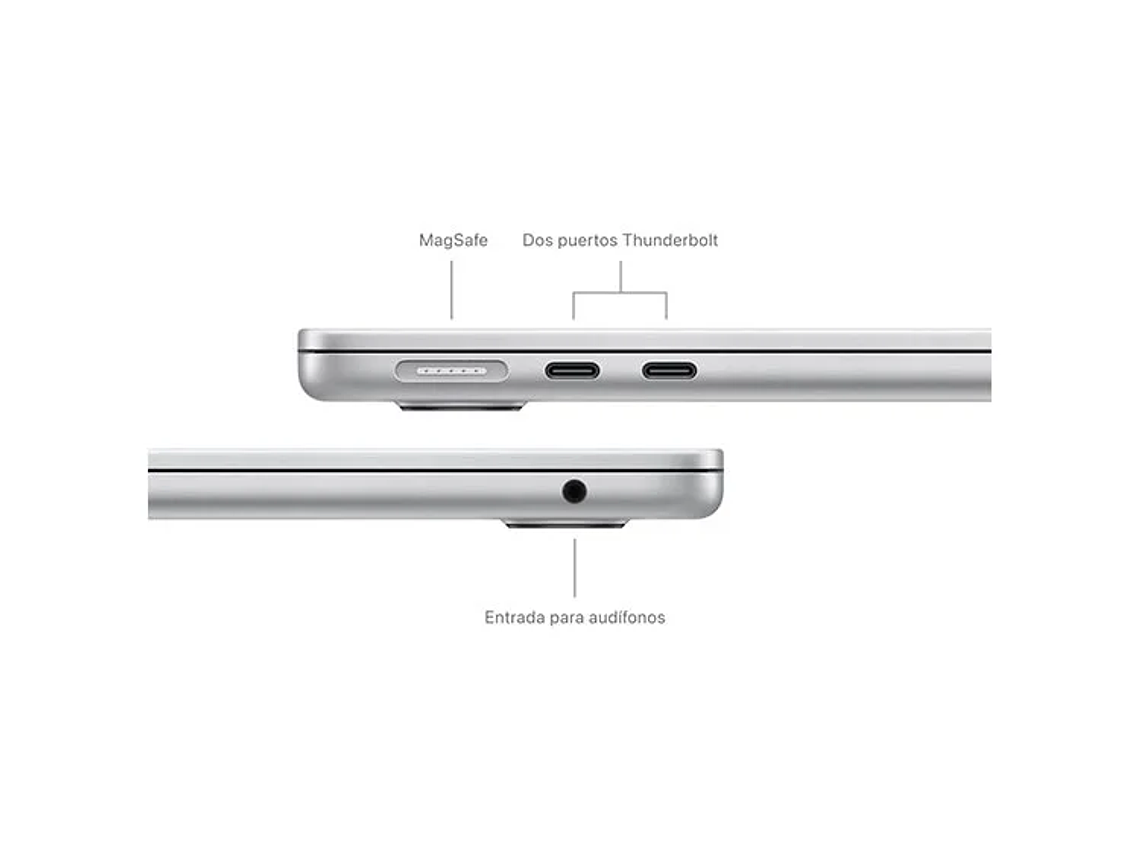 MACBOOK AIR M3 (CPU 8NUC Y GPU 8NUC) 16GB RAM 256GB SSD 13.6