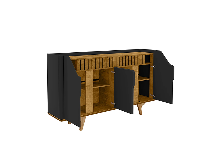 APARADOR BUFFET TAMISA NEGRO NATURAL 3