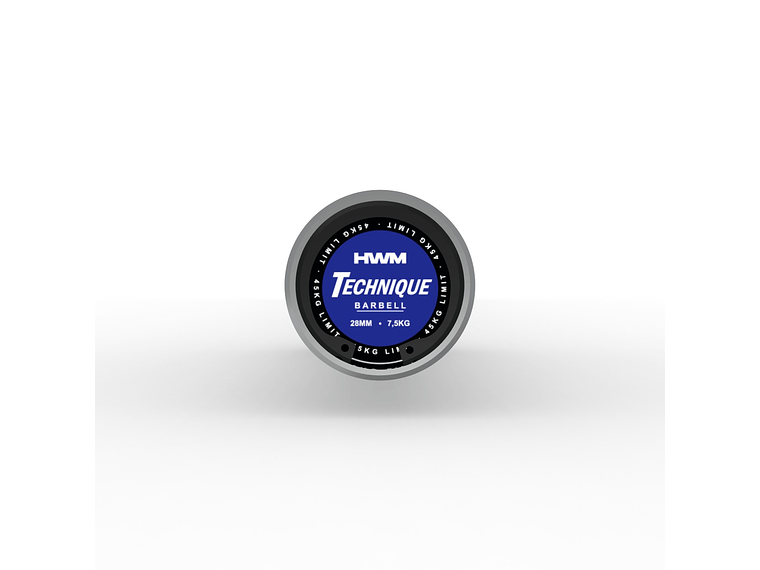 Barra Olímpica 7.5kg Blue Technique Series | HWM 4