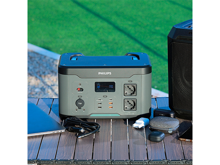 ESTACION DE ENERGIA PARA EXTERIORES DLP8092CB 1000W PHILIPS 5