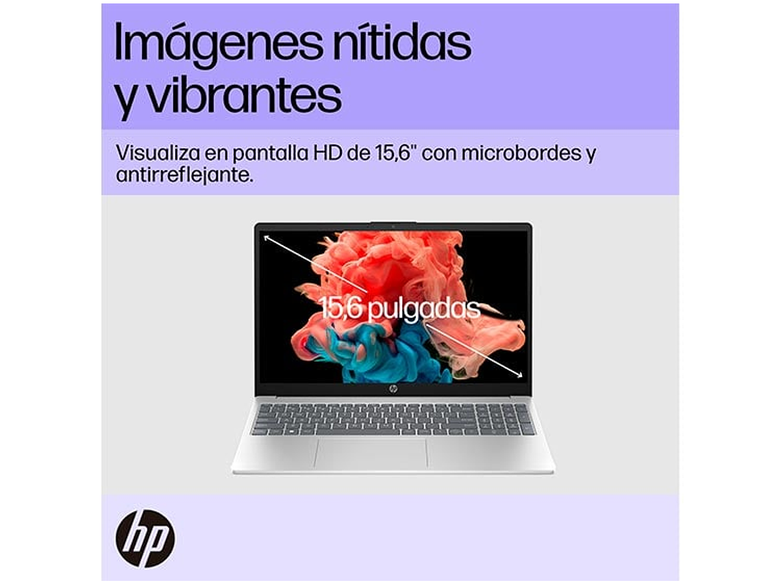 NOTEBOOK HP 15-FD0048LA INTEL CORE I5 8 GB RAM 512 GB SSD 15.6