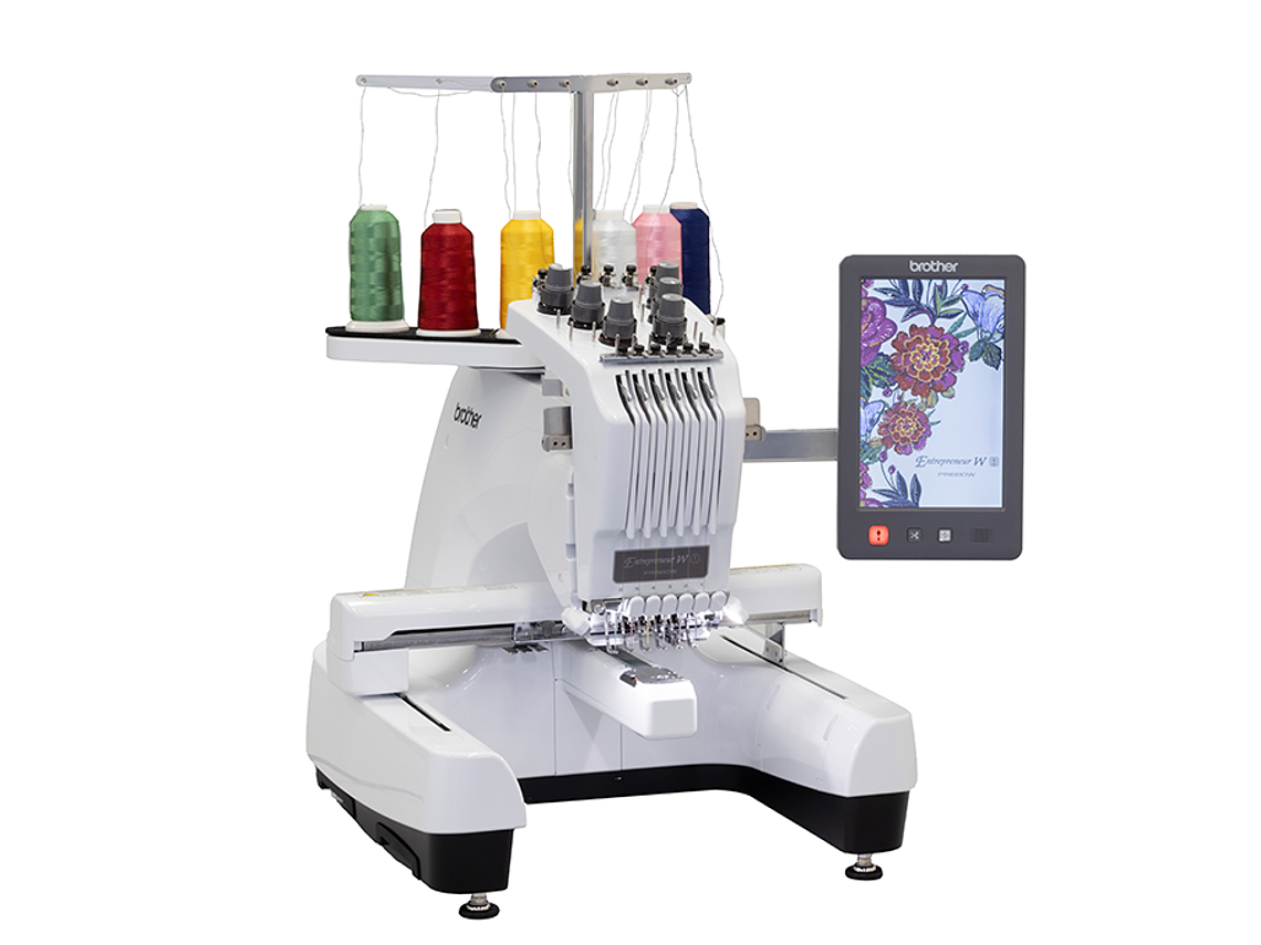 MAQUINA DE BORDAR BROTHER SEMI INDUSTRIAL PR 680 W 2