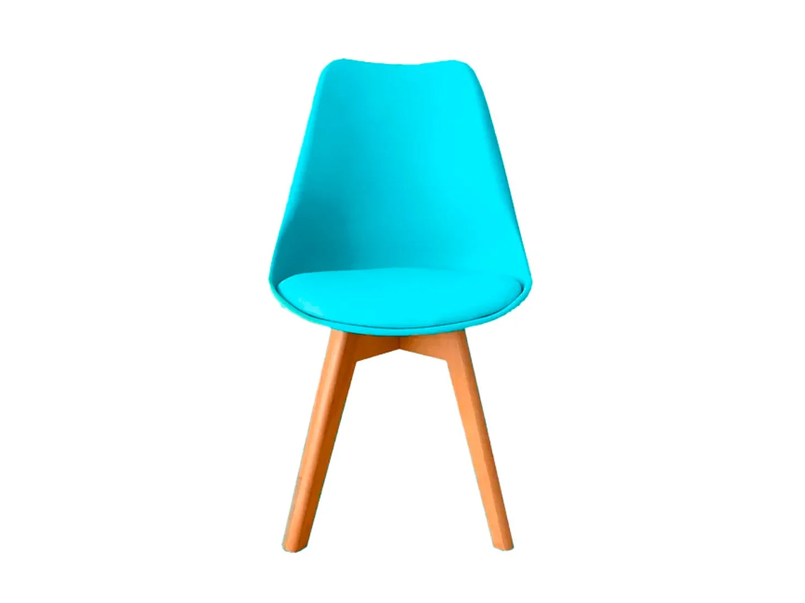 PACK 6 SILLAS DE COMEDOR TULIP ACOLCHADA 4