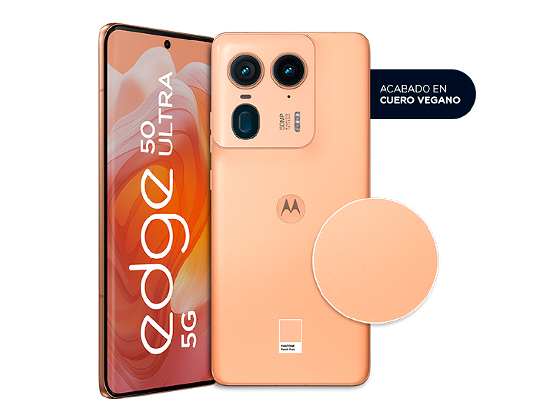 CELULAR MOTOROLA MOTO EDGE 50 ULTRA 6.7” 12 GB 512 GB 50 MP + 50 MP + 64 MP NARANJA 7