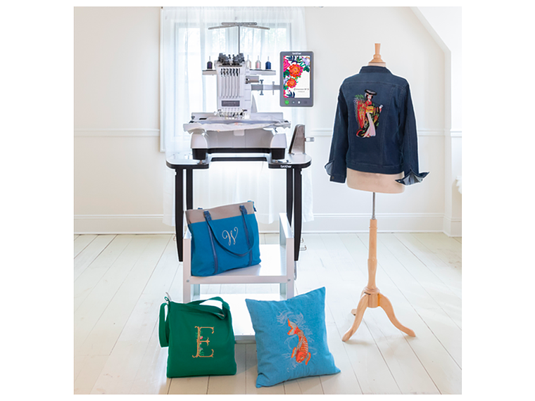 MAQUINA DE BORDAR BROTHER SEMI INDUSTRIAL PR 680 W 4