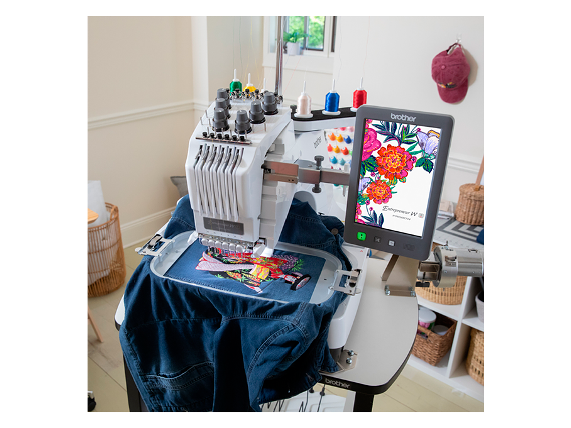 MAQUINA DE BORDAR BROTHER SEMI INDUSTRIAL PR 680 W 5