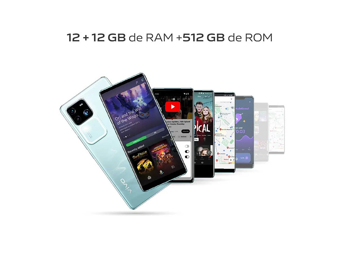 VIVO V30 5G 512GB 12GB RAM - AZUL OCEANO 9