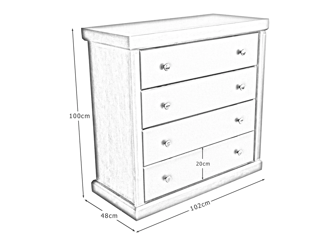 CAJONERA VICTORIA 4 6