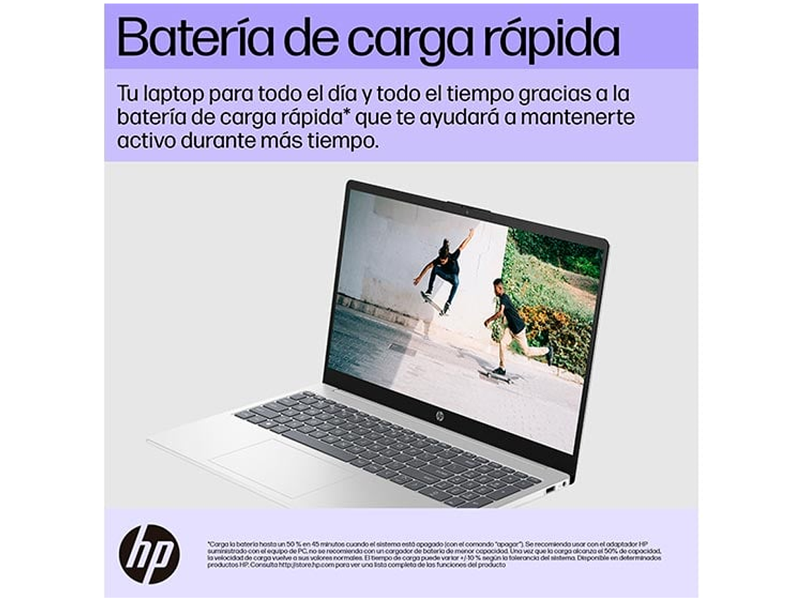 NOTEBOOK HP 15-FD0048LA INTEL CORE I5 8 GB RAM 512 GB SSD 15.6