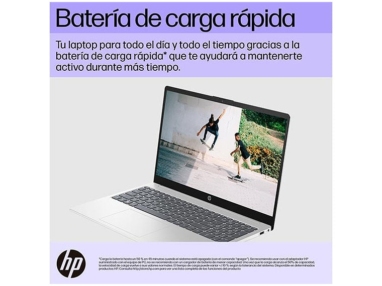 NOTEBOOK HP 15-FD0048LA INTEL CORE I5 8 GB RAM 512 GB SSD 15.6