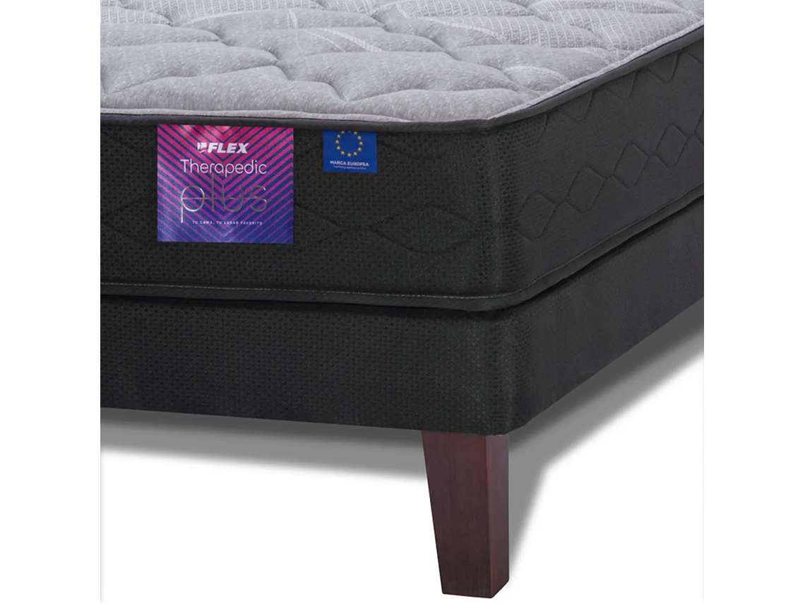 CAMA EUROPEA FLEX THERAPEDIC PLUS BOX 1 PLAZA 3