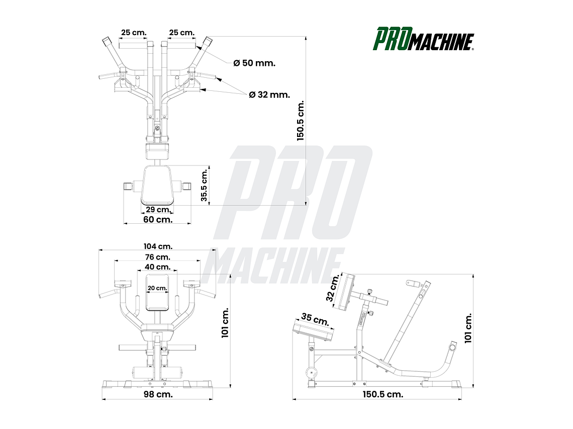 Remo Sentado Unilateral ZR Series | PROmachine 2