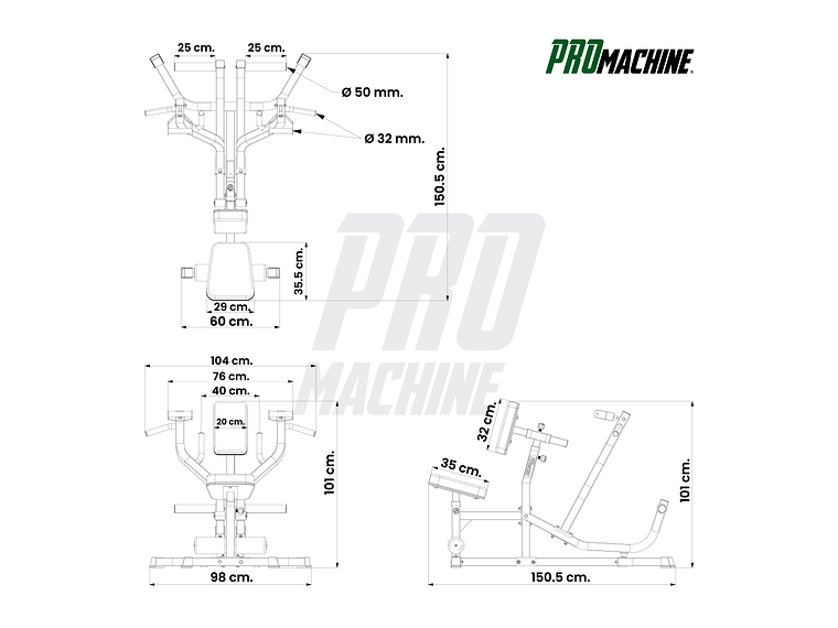 Remo Sentado Unilateral ZR Series | PROmachine 2