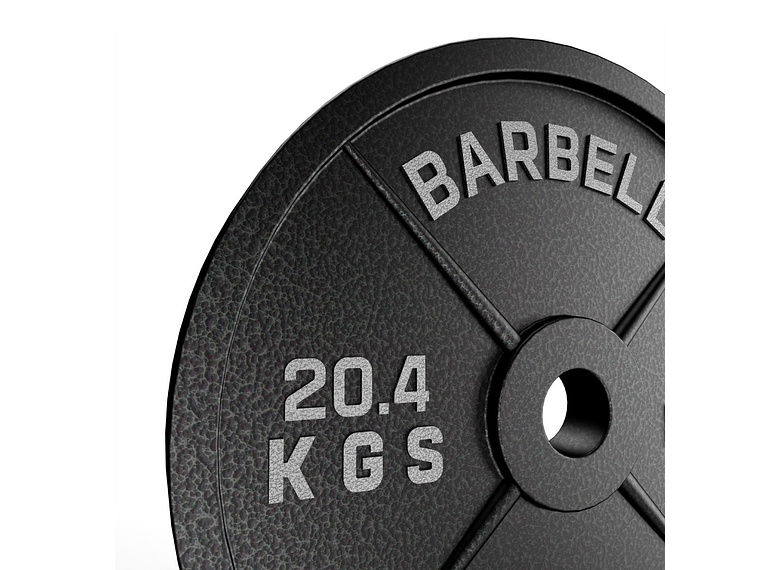 Par Discos Olímpicos 45lb | Barbell Standard 2