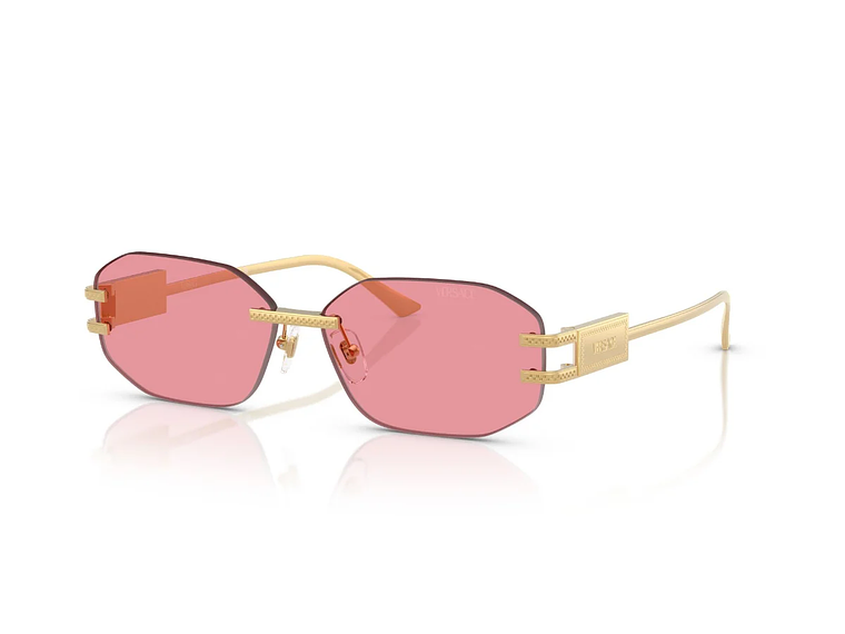LENTES DE SOL DORADO VERSACE 4