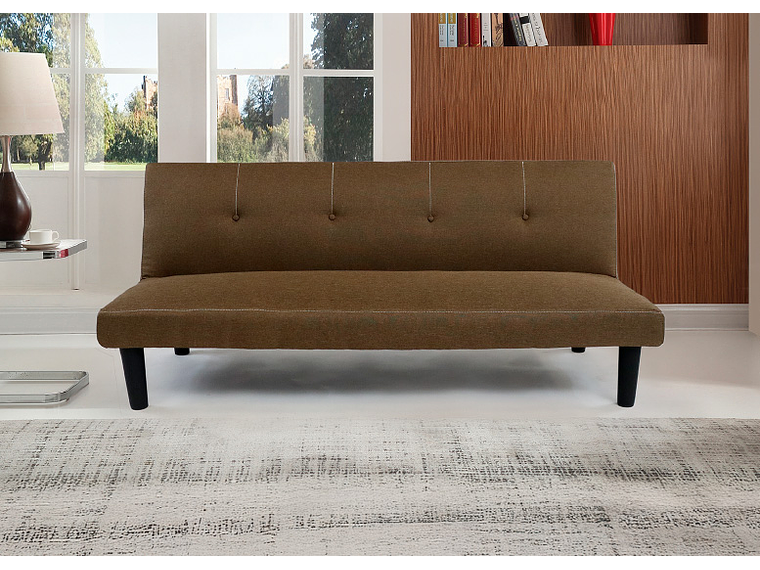 FUTÓN BLAKE 69X166X69 CM CAFÉ 7