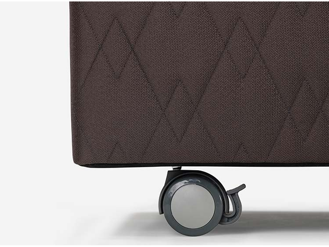 JUEGO DE DORMITORIO ROSEN CAMA BOXET ERGO T 1 PLAZA + SET VENETO 9