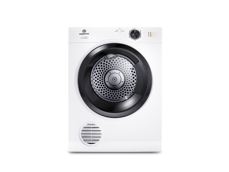 SECADORA DE ROPA MADEMSA 7KG SECADO REVERSIBLE 7D BZG BLANCA 1