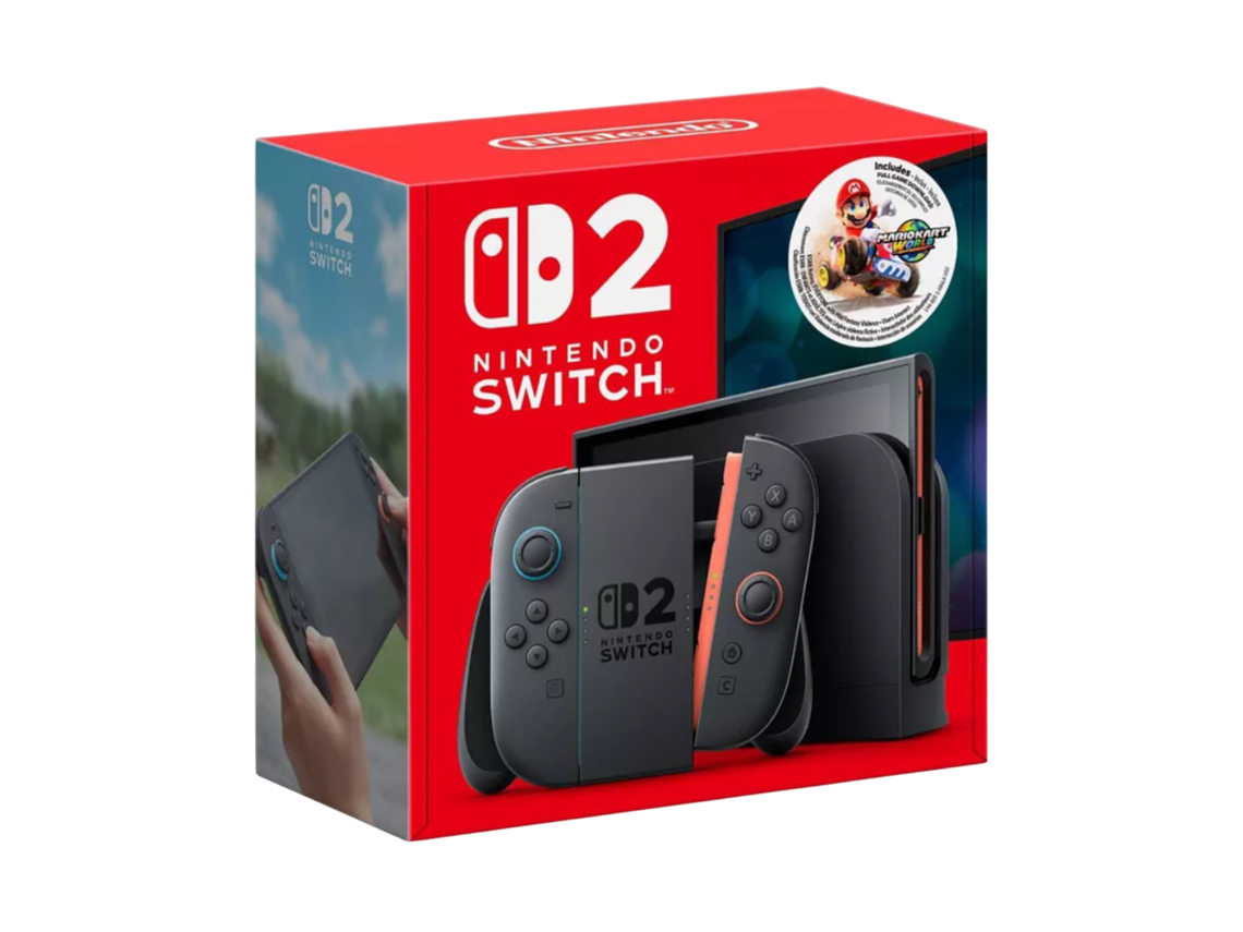 CONSOLA NINTENDO SWITCH 2 BUNDLE MARIO KART WORLD 1