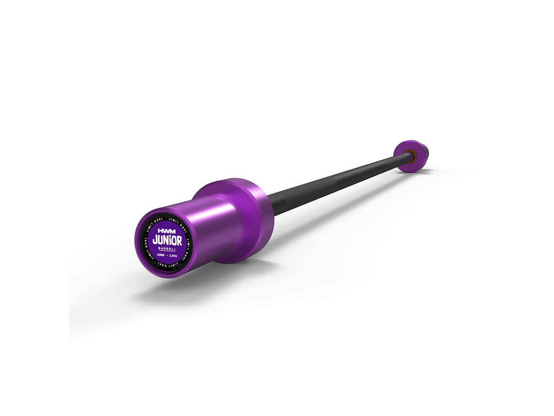 Barra Olímpica 2.2kg Junior Series (Morado) | HWM 3