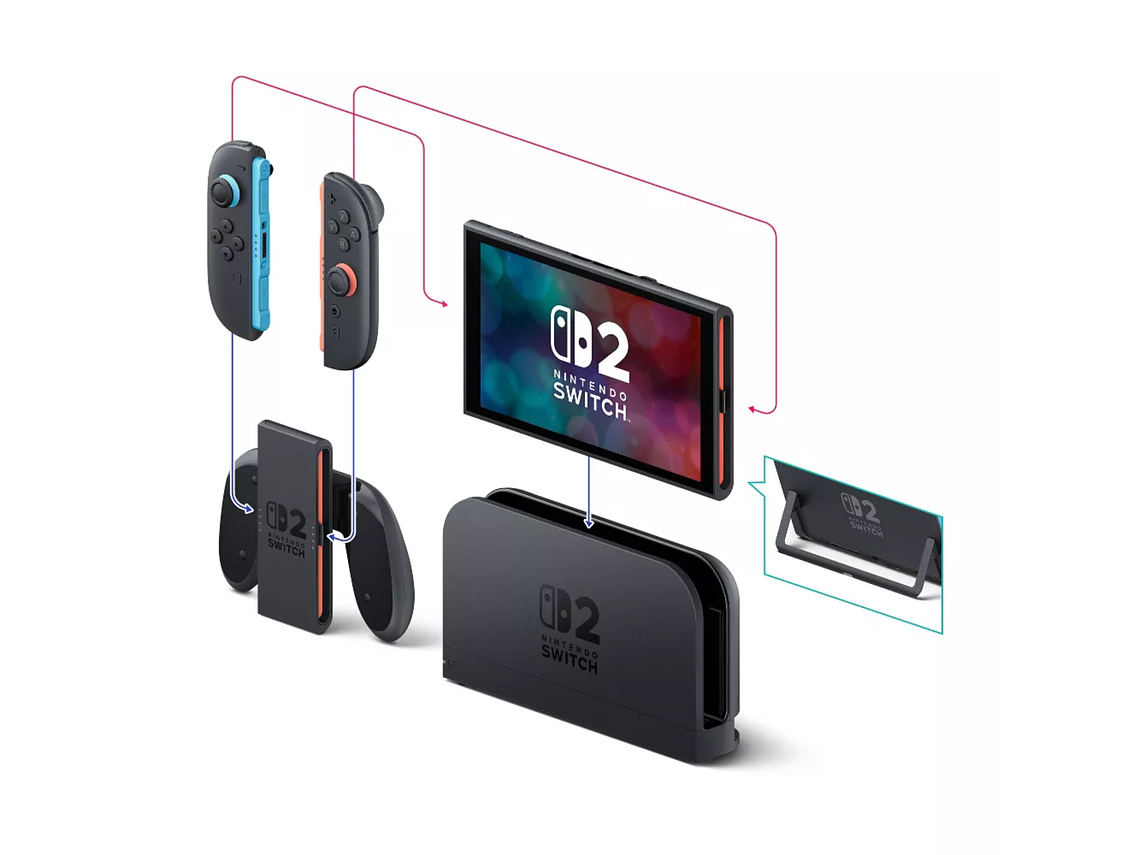 CONSOLA NINTENDO SWITCH 2 BUNDLE MARIO KART WORLD 4